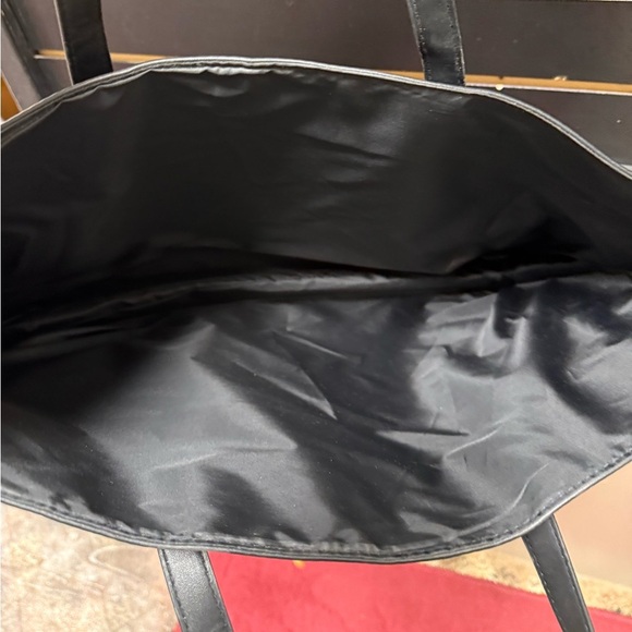 Victoria's Secret Red and Black Plaid Tote - Picture 3 of 3